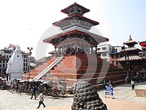 Durbar square at Kathmandu Nepal